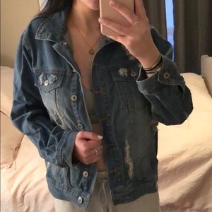 love culture jean jacket